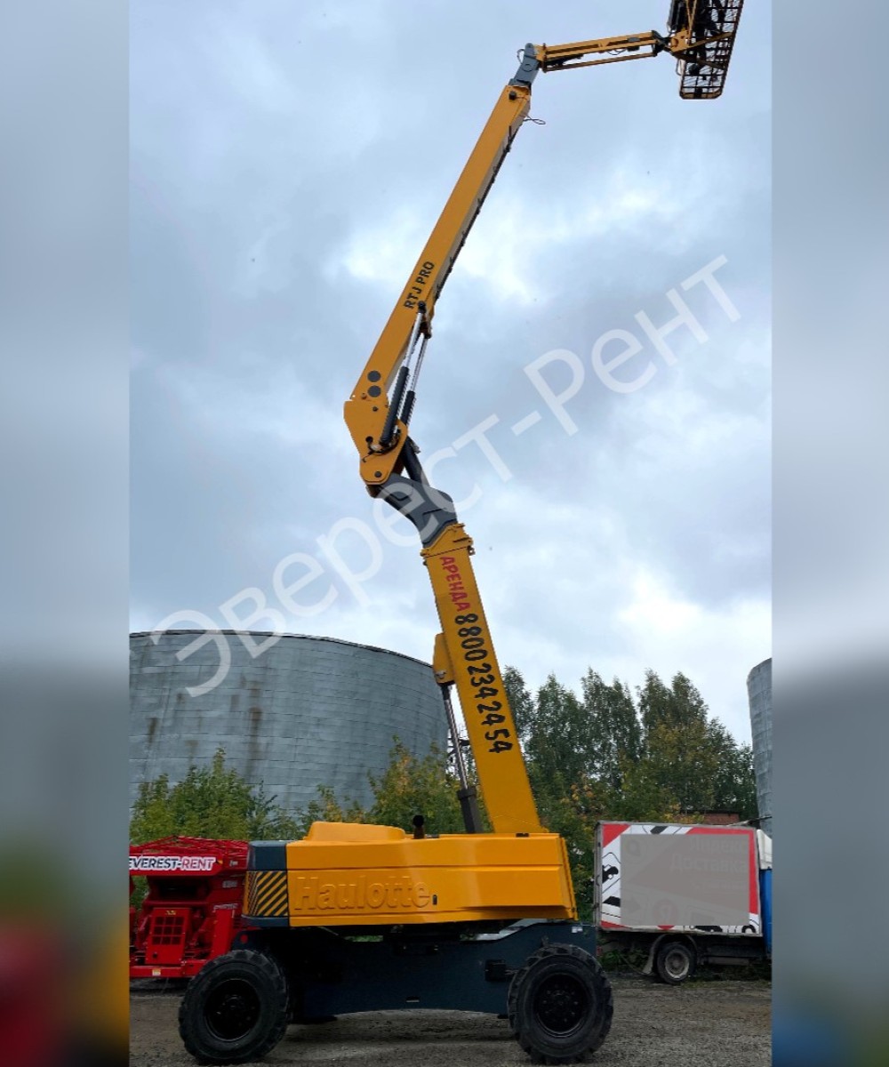 Арендовать аренда коленчатого дизельного подъемника haulotte ha 32 rtj pro в Краснодаре