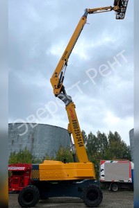 Арендовать аренда коленчатого дизельного подъемника haulotte ha 32 rtj pro в Краснодаре