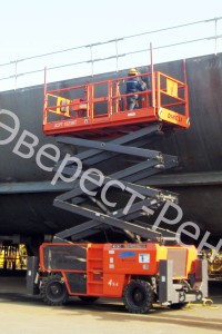 Арендовать аренда ножничного электрического подъемника dingli jcpt1523dcb в Краснодаре