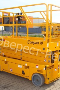 Арендовать аренда ножничного электрического подъемника haulotte compact 10 в Краснодаре
