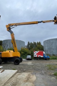 Арендовать аренда коленчатого дизельного подъемника haulotte ha 32 rtj pro в Краснодаре