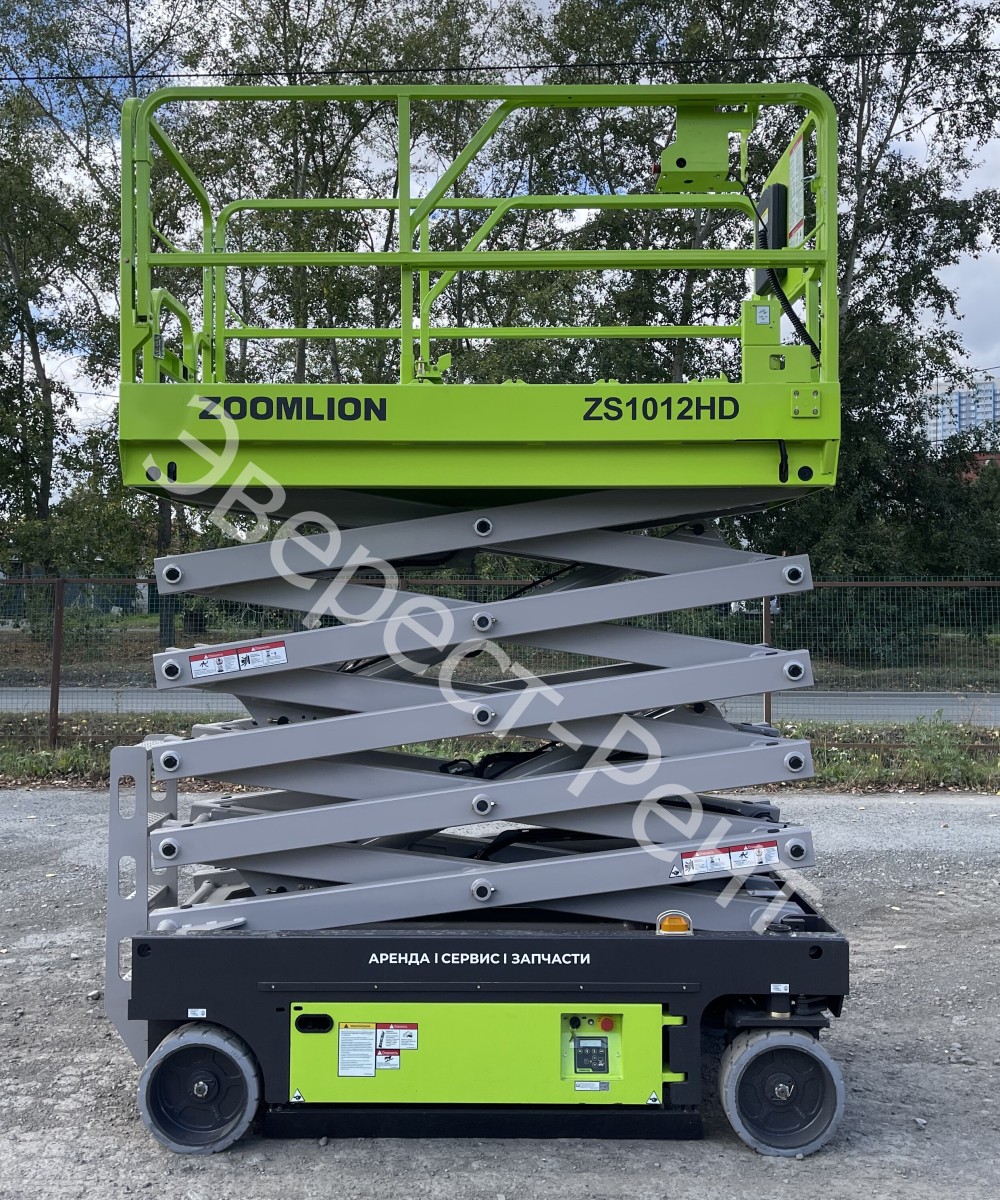 Арендовать аренда ножничного электрического подъемника zoomlion zs1012hd в Краснодаре