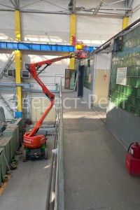 Арендовать аренда коленчатого электрического подъемника dingli ba18ne в Краснодаре