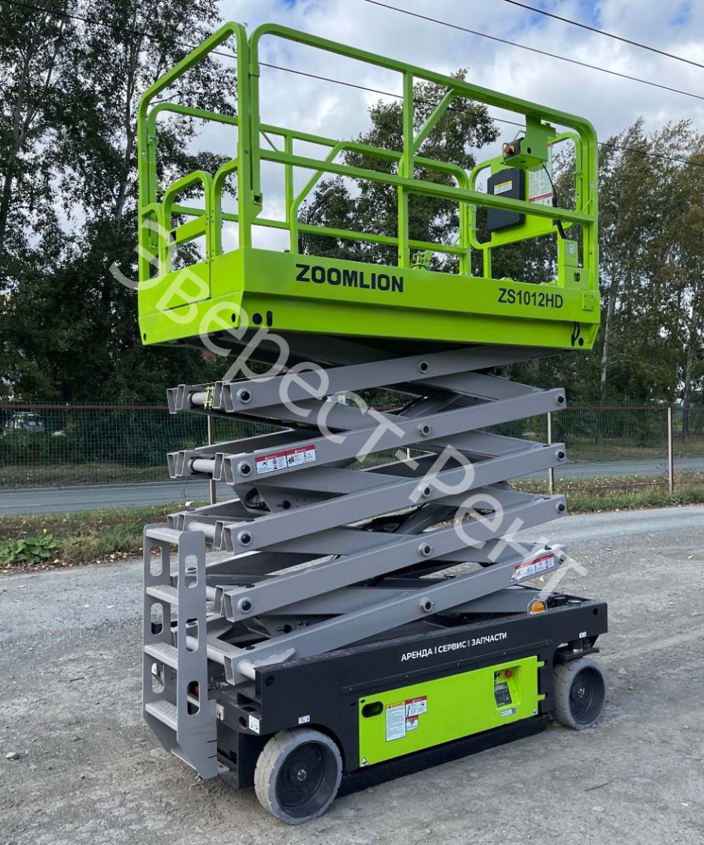 Арендовать аренда ножничного электрического подъемника zoomlion zs1012hd в Краснодаре