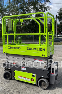 Арендовать аренда ножничного электрического подъемника zoomlion zs0607hd в Краснодаре